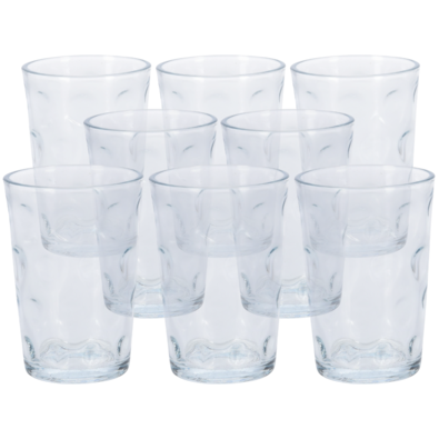 EH 8dílná sada sklenic Bubble, 200 ml