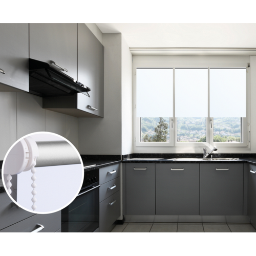 Roleta Thermo bela, 73 x 150 cm