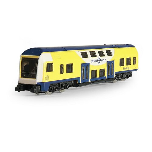 Mini tren regional Rappa Metal, 16 cm