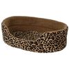 Culcuş pentru animale de companie Leopard, 60 x 50 cm
