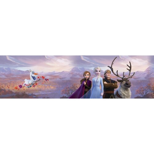 Samolepicí bordura Ledové království 2, 500 x 14 cm