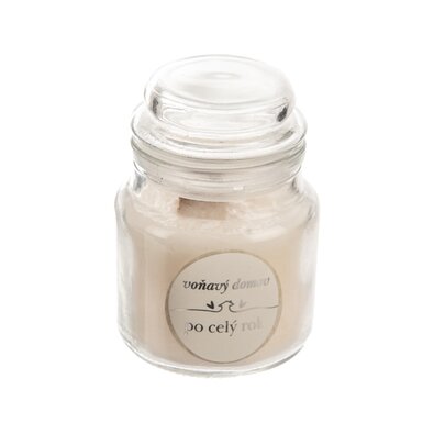 Scented glass candle DOMOV