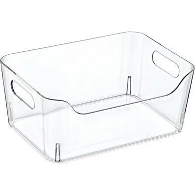 Plastikowy organizer Landen, 30,3 x 21,5 x 12,6 cm, przezroczysty