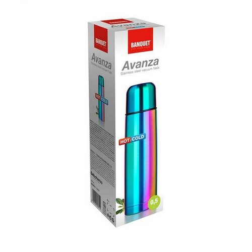 Termoska iz nerjavečega jekla Avanza 0,5 l, matbarva