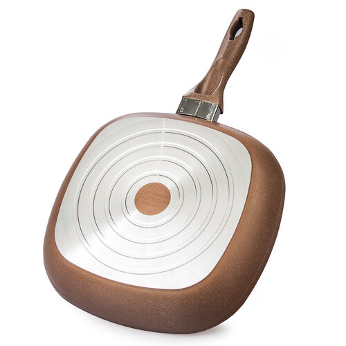 4Home Žar panvica Granite Brown 28 cm