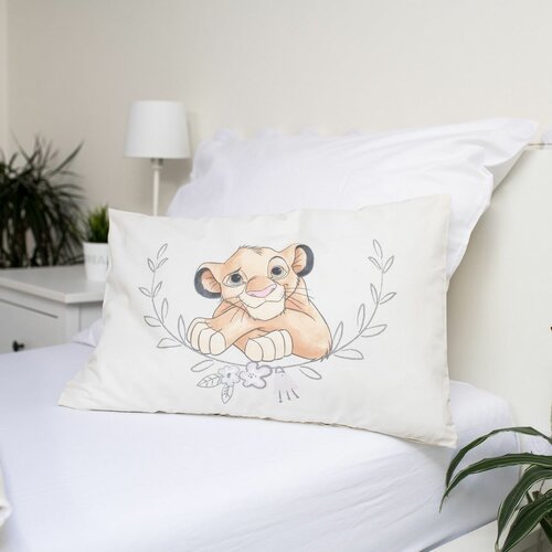 Bawełniana pościel dziecięca do łóżeczka Lion King 03, 100 x 135 cm, 40 x 60 cm
