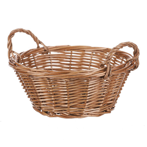 Pletena dekorativna košarica Camille, 20 x 8 cm