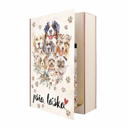 Bohemia Gifts Kozmetická súprava kniha - Psia láska