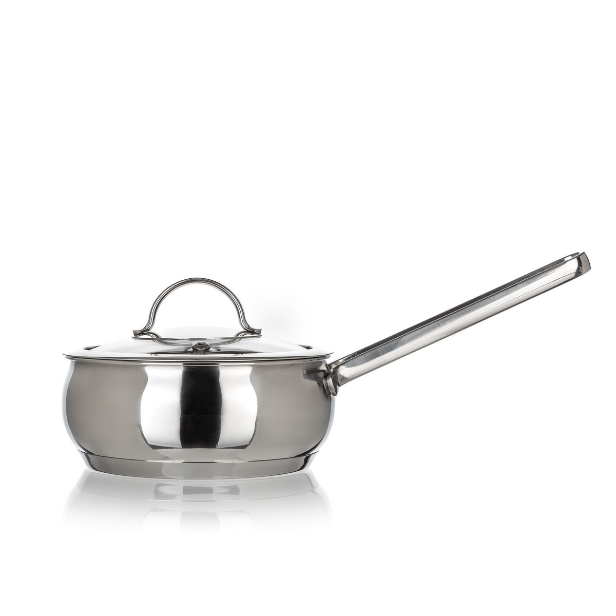 Banquet Belly rozsdamentes acél serpenyő fedővel , 14 cm, 0,95 l termék 2. képe