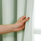 Draperie blackout 4Home Dublin verde deschis, 150 x 250 cm