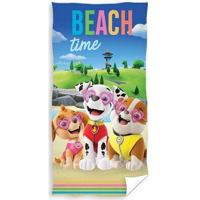 Badetuch für Kinder PAW Patrol Freizeit am Strand, 70 x 140 cm