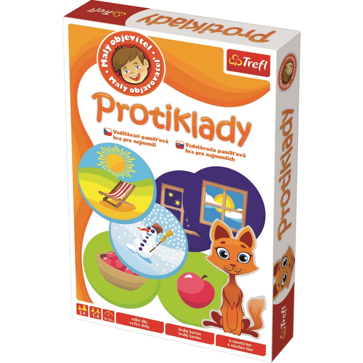Hrací set Trefl Malý objevitel: Protiklady