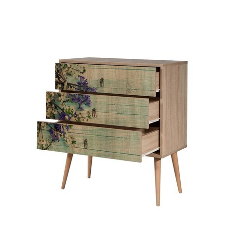 Kommode Trio Sonoma Oak