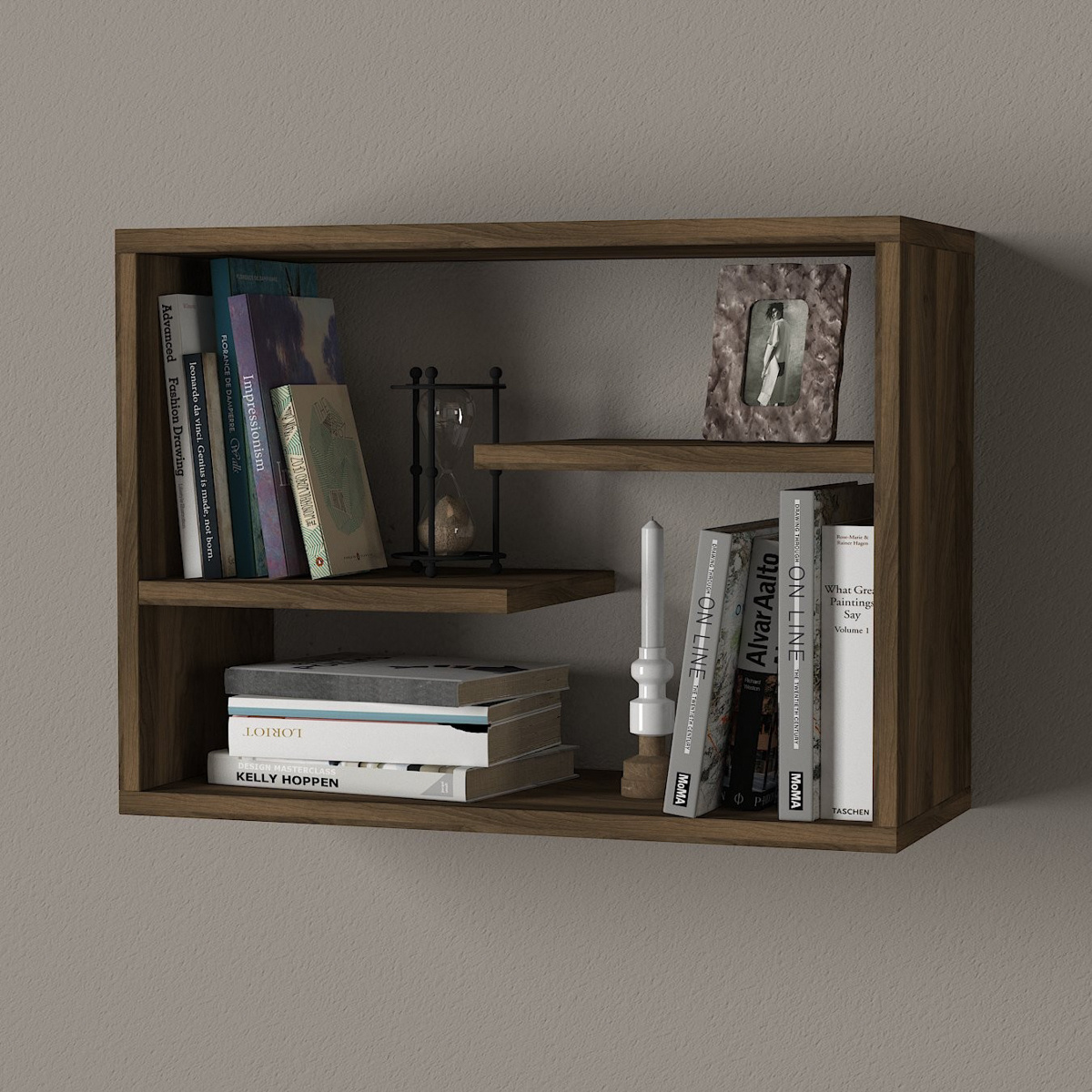 Polica Tino Walnut