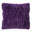 Poszewka na poduszkę włochata pikowana fioletowy, 45 x 45 cm