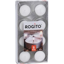 Set de suporturi de sticlă cu lumânare, 8 buc Set de suporturi de sticlă cu lumânare, 8 buc