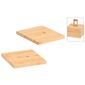 Set de suporturi Bamboo pentru pahare, 6 buc.