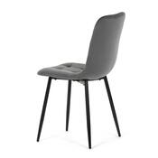 Jedálenská stolička CT-281 GREY4, sivá