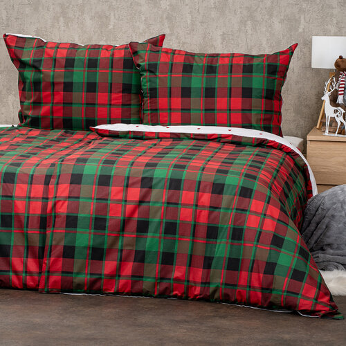 4Home Lenjerie de pat din bumbac Scotch winter,140 x 220 cm, 70 x 90 cm