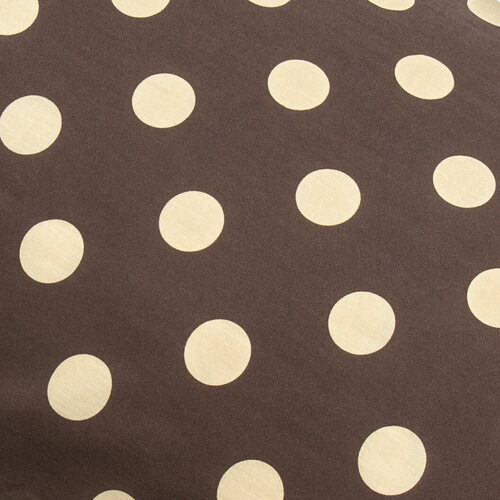 4Home Poszewka na poduszkę relaksacyjna Mąż zastępczy Kropka czekolada, 55 x 180 cm