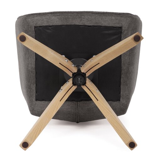 Scaun de sufragerie DCH-C2148 GREY2 cu materialimpermeabil