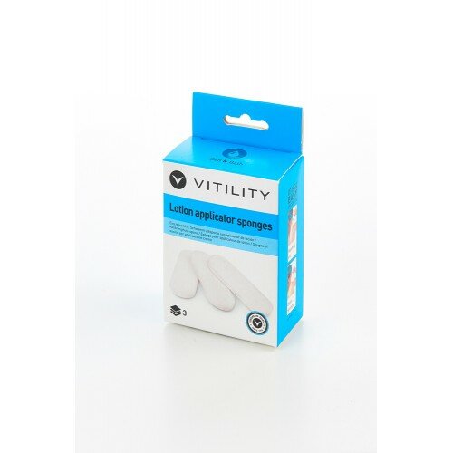 Vitility VIT-70110380 náhradní houbičky pro kartáč na záda, 3 ks