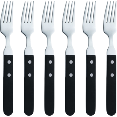Amefa 6-delni set vilic za steak Pizza