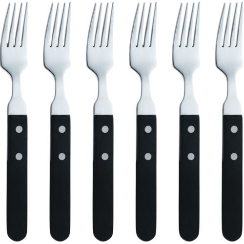 Amefa 6-delni set vilic za steak Pizza