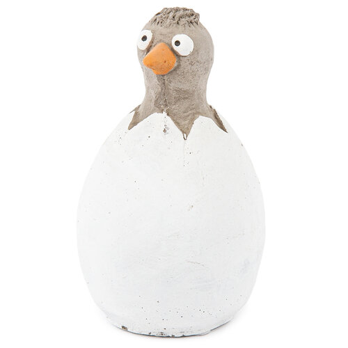 Veľkonočná dekorácia Vajíčko s vtáčikom, 14 cm
