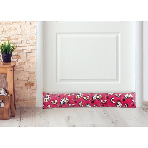 Bellatex Tesnilni valj LIN Unicorn roza, 15 x 85cm