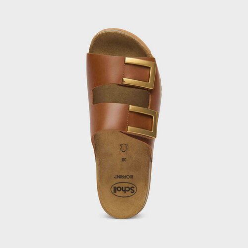 Scholl Pantofle Monterey hnědá, vel. 37