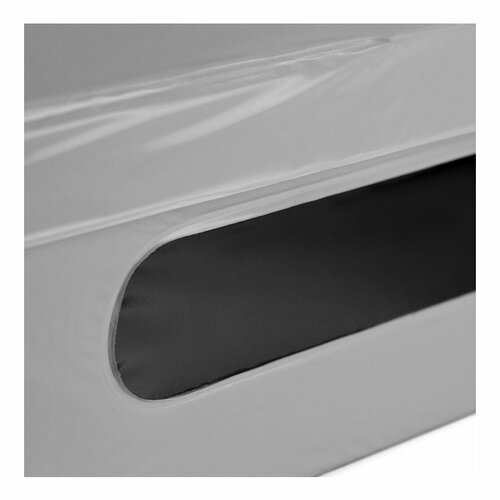 Compactor Skladacia úložná kartónová krabica s PVC 58 x 48 x 16 cm, sivá