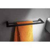 SAPHO RF011/15 Flori držák ručníků dvojitý 60 x 12,7 cm, černá mat
