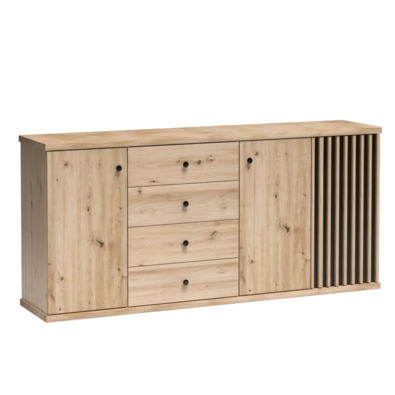 KOLI C-20 komód, tölgyfa artisan