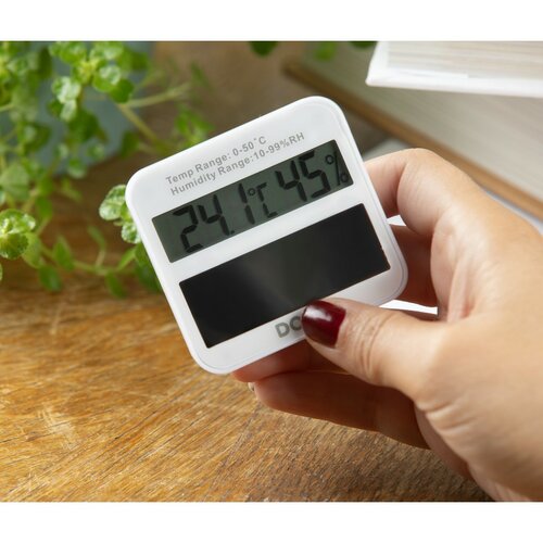 DOMO DO3101 cyfrowy termometr pokojowy i wilgotnościomierz