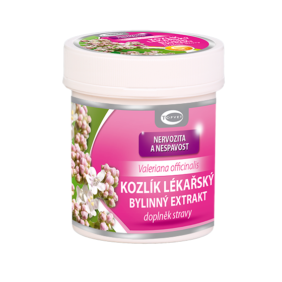 Topvet Bylinný extrakt Kozlík, 60 toboliek
