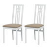 Set de scaune de sufragerie BC-2482 WT, 2 buc