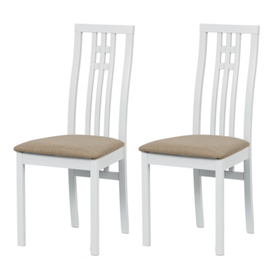 Set de scaune de sufragerie BC-2482 WT, 2 buc
