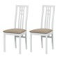 Set de scaune de sufragerie BC-2482 WT, 2 buc