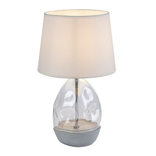 Rabalux 74227 dekoratívna stolná lampa Apolonia, biela, E27, 1x max. 40W, IP20