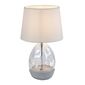 Rabalux 74227 dekoratívna stolná lampa Apolonia, biela, E27, 1x max. 40W, IP20