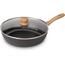 Lamart LT1259 Natur serpenyő fedővel, 28 cm átmérő