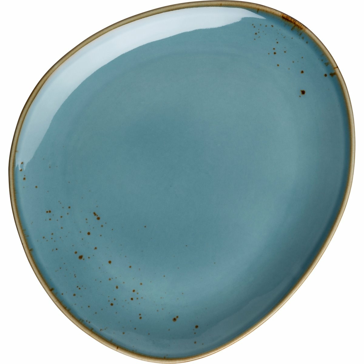 Talerz owalny Mäser Pintar Blue 29 x 26 cm, L