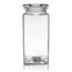 Orion Glasdose mit Deckel 1,8 l, eckig