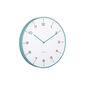 Karlsson 6011BL design ceas de perete albastru, diametru 40 cm