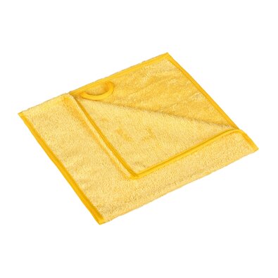 Bellatex Ręcznik frotte żółty, 30 x 30 cm