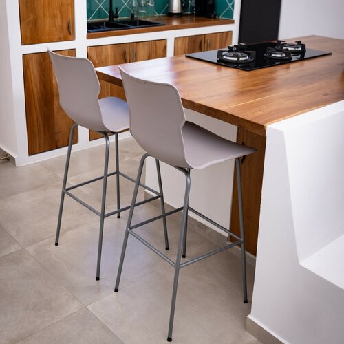 Barstuhl Duo Stone 48 x 51,8 x 116 cm