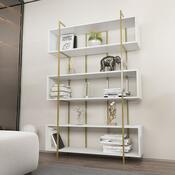 Knihovna Bruti White and Gold