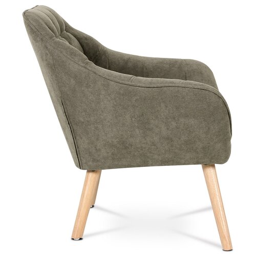 Dwuosobowa sofa AK-322 LAN2, brązowa