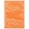Otroška brisača Plane orange, 30 x 50 cm